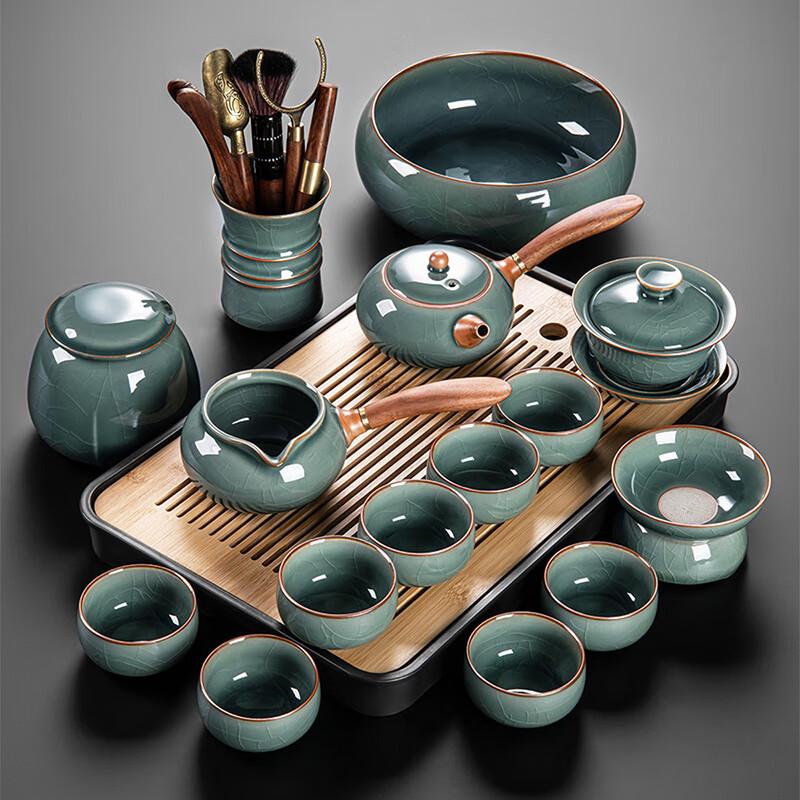 Lainuo Ge Kiln Celadon Tea Set