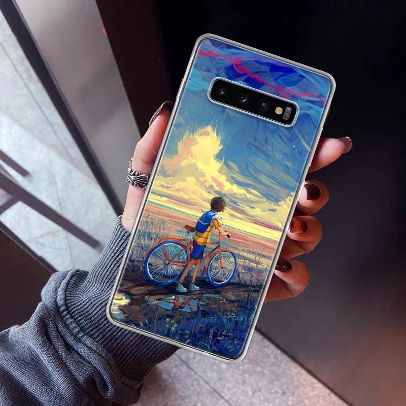 BIKE Cycling Art Phone Case For Samsung Galaxy S26 S25 Edge S24 S23 Ultra S22 Plus S21 S20 FE Soft TPU Back Cover Funda Galaxy S