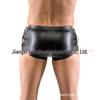 Cross-Border Men's Fetish Patent Leather Boxer Briefs Stage Costume