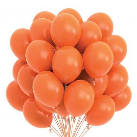 

20PCS Balloons High Toughness Latex Explosion Proof Leak Proof Balloons for Birthday Wedding Festival оранжевый