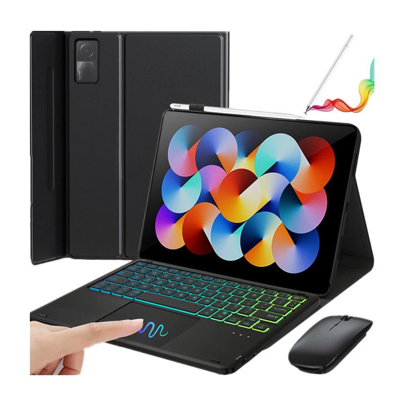 Redmi Pad 2 Pro SE11 Case with Backlit Bluetooth Keyboard
