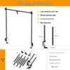 8Pro Basket LS15 Multi-functional Metal Desktop Stand with Telescopic Pole for Live Broadcasts