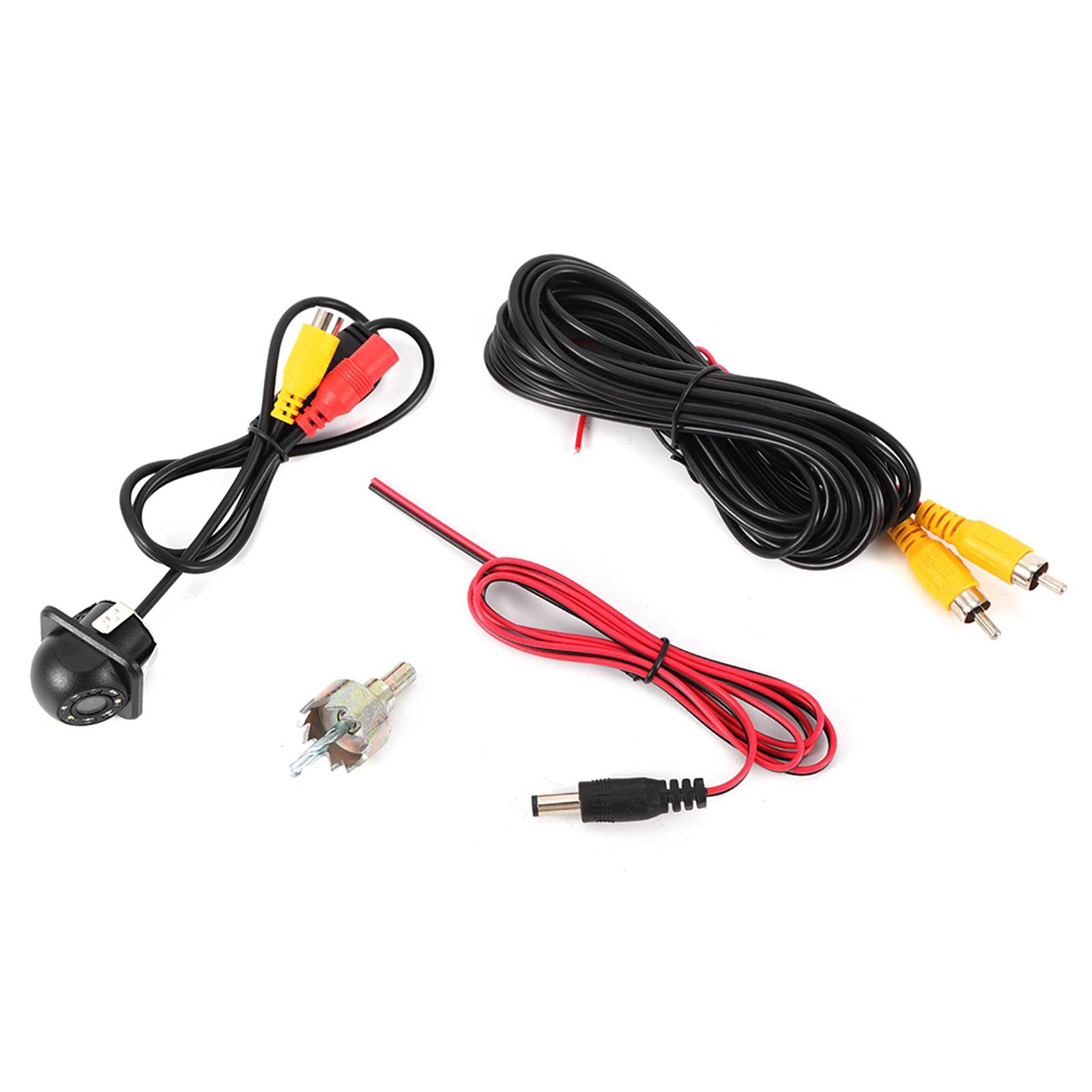 

Ультра четкая цветная камера CCD с углом обзора 170 градусов, водонепроницаемая, 8 светодиодов, 20 мм, 0,8 дюйма, камера заднего вида