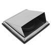 Wall Vent Exhaust Cover 304 Stainless Steel Dryer Hooded Wall Vent Exhaust Hood with Mesh Screen Damper for Dryer Vent