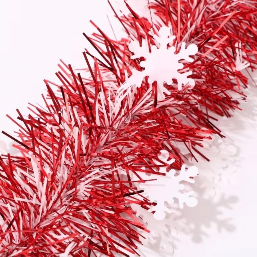Red Xmas Tree Decoration PVC Wire Ceiling Hanging Decoration for Christmas Tree Decoration