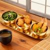 Korean Style Seasoning Dish 304 Stainless Steel Dipping Plate Durable Kimchi Plate  Restaurant
