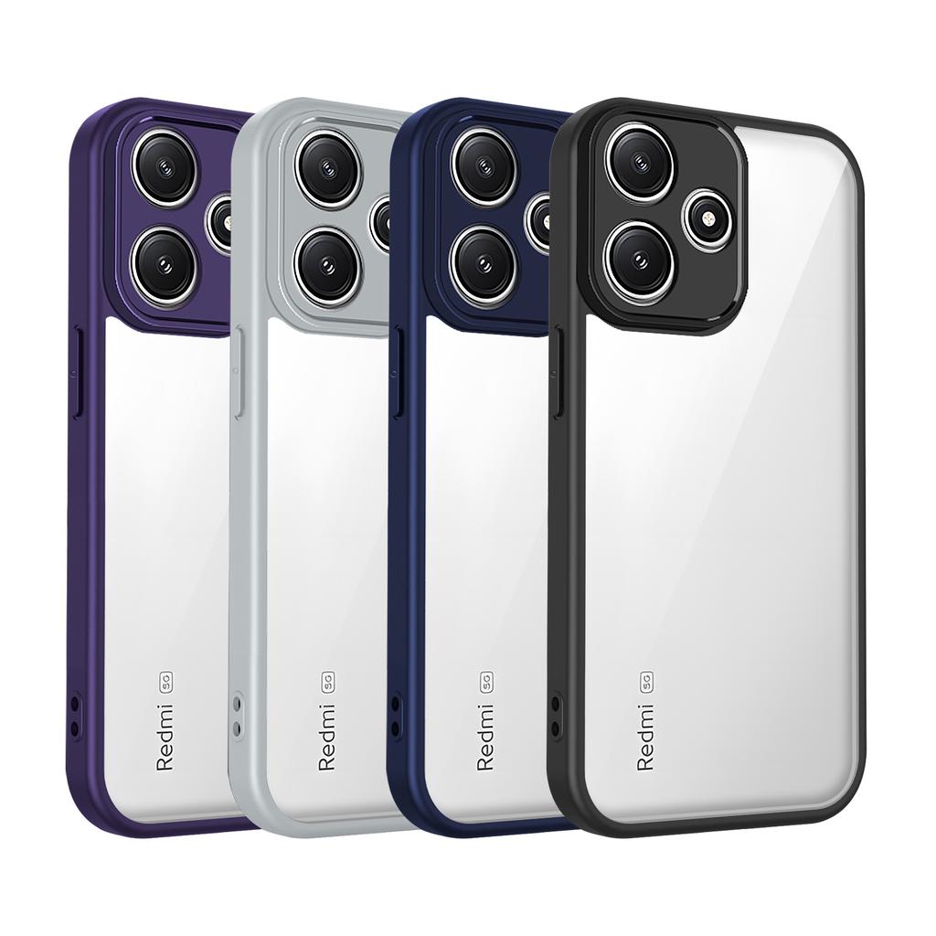 For Xiaomi Poco M6 Pro 5G Case Poco M6 Pro 5G Phone Case Poco M6pro Cover Air Cushion Silicon Bumper Clear Matte Back Cover Hard