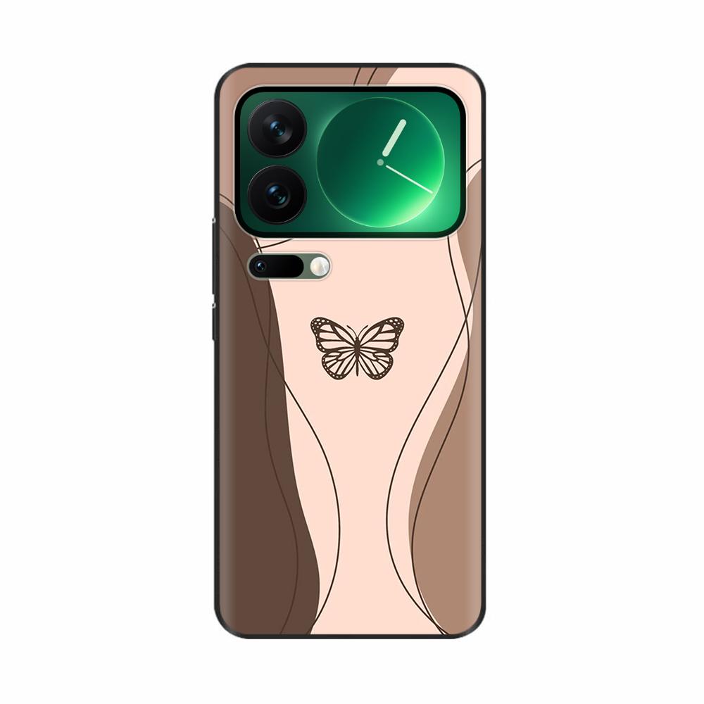 Pour Xiaomi 17 Pro Max 17 Pro Étui Motif Mode Fille Étui de Téléphone Souple pour Xiaomi Mi 17 Mi17 Pro Max Coque Arrière Antichoc