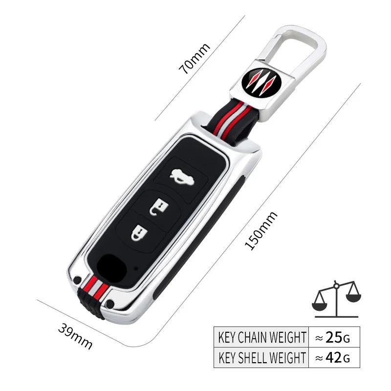 Zinc Alloy Car Key Cover Case Protective Shell for Mazda 2 3 5 6 Demio CX-3 CX-4 CX-5 CX-7 CX8 MX5 Axela Atenza 2019 Accessories