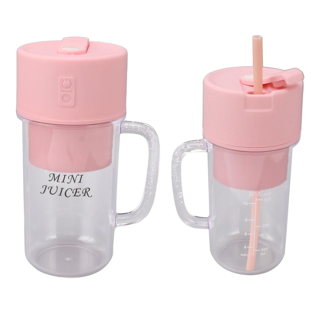 Mini Juicer Cup Portable Rechargeable Blender Juicer Multifunctional Large Capacity Blender Cup for Students Household