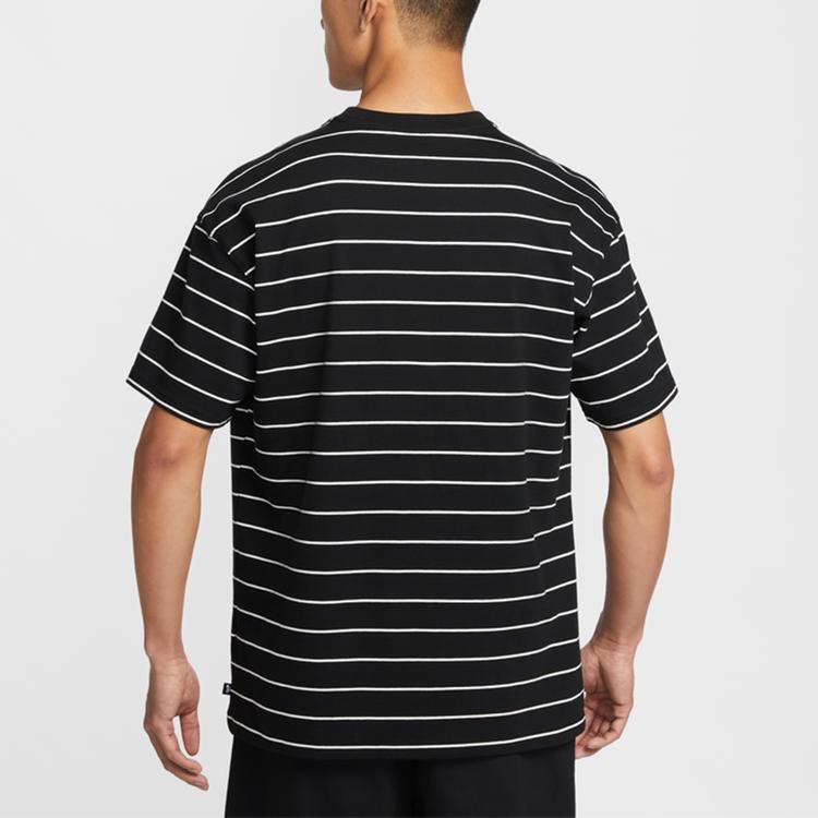 Nike SS25 SB Cotton Casual Loose Soft Comfortable Short Sleeve T-Shirt Men Tops Black HJ0813-010