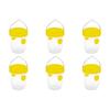 1-10pcs Insect Hornet Hanging Trap Reusable Non-toxic Pest Control Cather Yellow Fruitfly Trap For Home Farm Garden Supplies