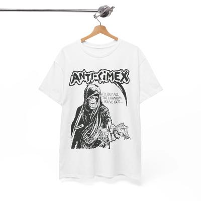 Anti Cimex - Maglietta Uranium, Band svedese crust punk Unisex Tee