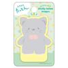 Nakabayashi Fuwafuwa Tatton Standing Sticky Notes Cat 54x69mm 30 Sheets FST-006-4 Kawaii Japanese Stationery Memo Pad