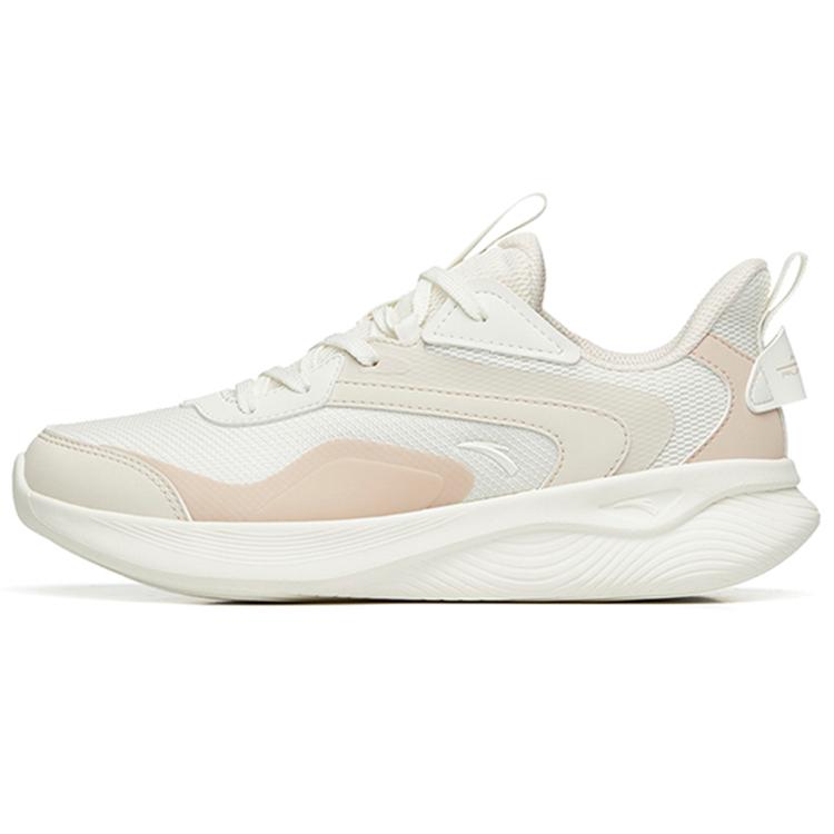 New Anta Running Collection Breathable And Resilient Low-Top Running Shoes Women's White 922235588-1