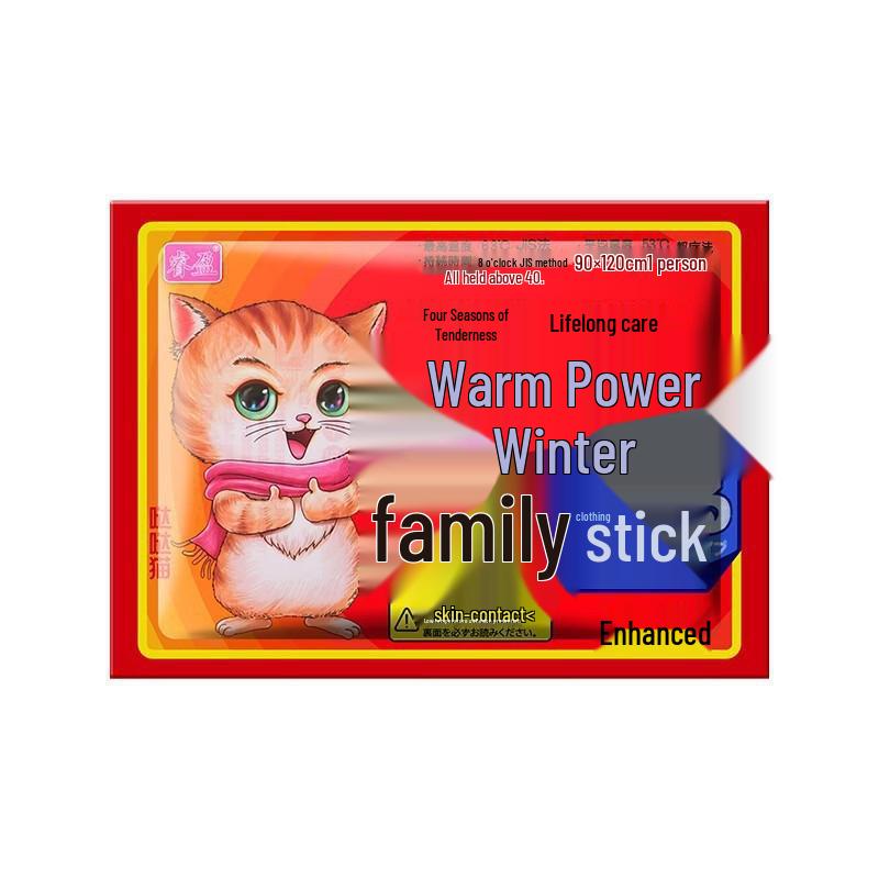 Naklejki rozgrzewające do moksybucji - Samonagrzewające się rozgrzewacze ciała z piołunu na zimę