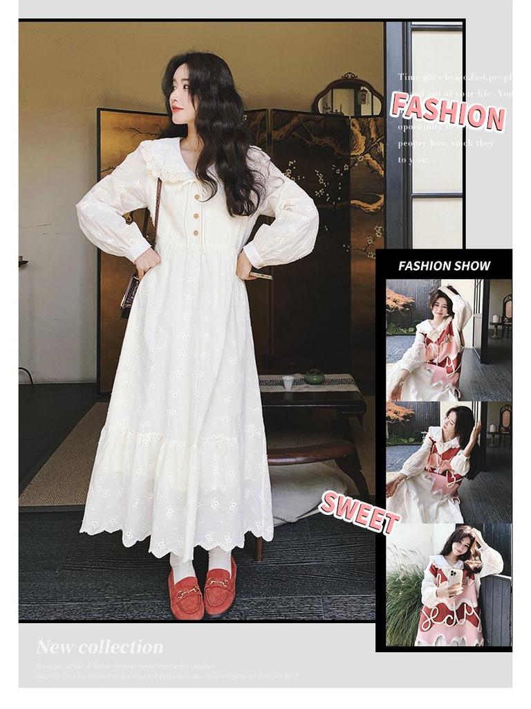 French-Style Pink Vest Dress Set: Irregular, Age-Reducing & Elegant 2025 Spring Collection - Sweet Long Skirt Two-Piece for Women