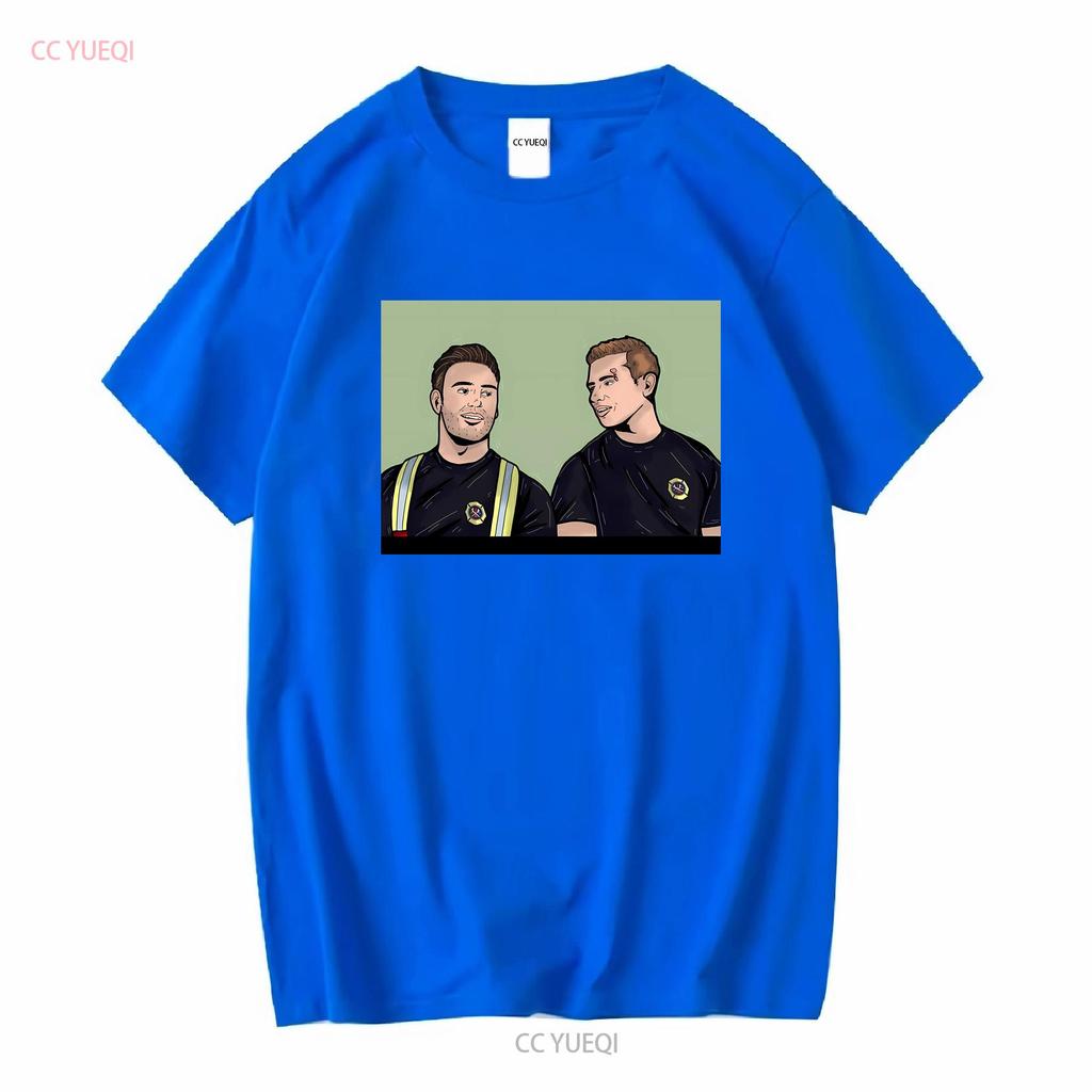 HOT SALE Buddie Evan Buck Buckley And Eddie Diaz Retro Vintage T Shirt S 5XL Vintage Washed Soft Graphic Streetwear Unisex