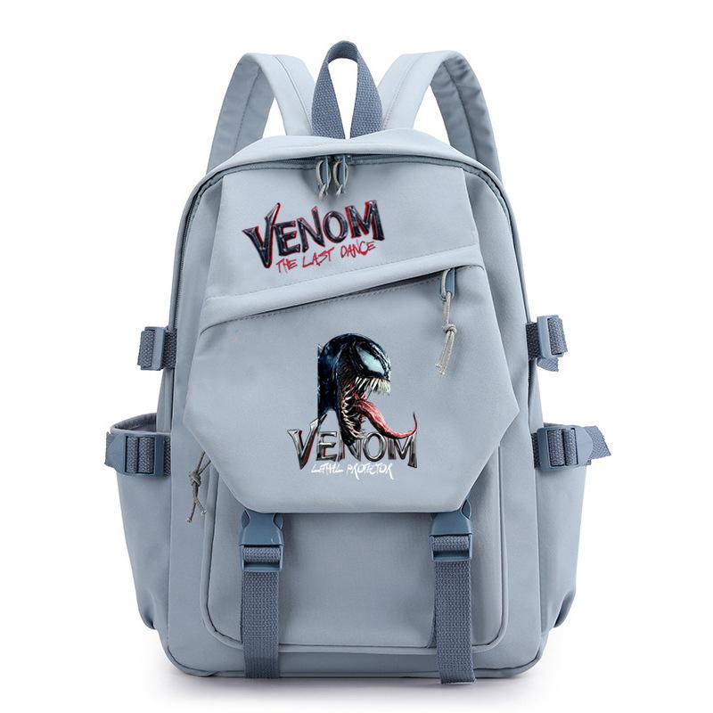 3 Piece School Backpack Set for Students Large Capacity Oxford Cloth Schoolbag with Shoulder Strap and Pencil Case