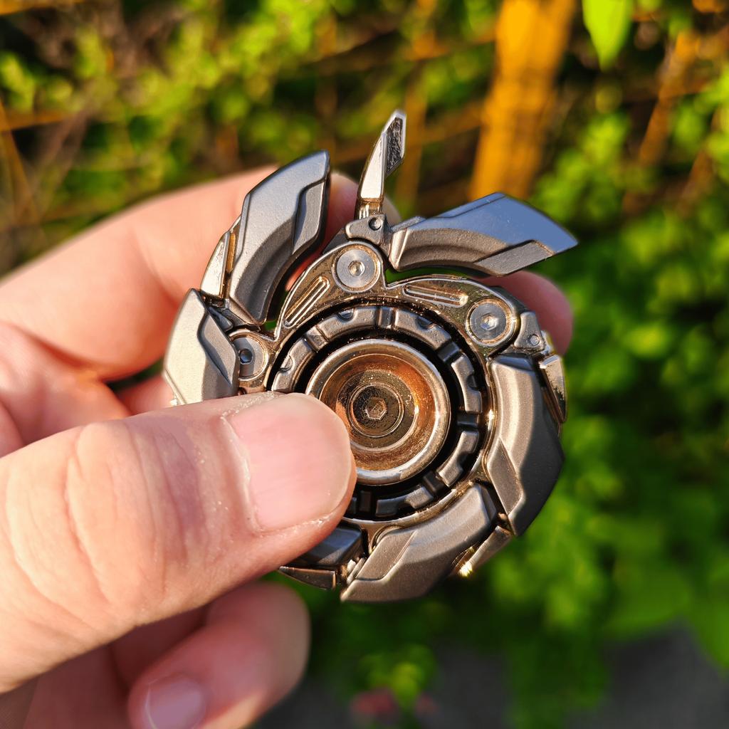 EDC Fidget Sliders Fidget Toys Stress Relief For Adults Magnetic Metal Irritable Mood Buster Open Armor Spinning TopFidget Toys