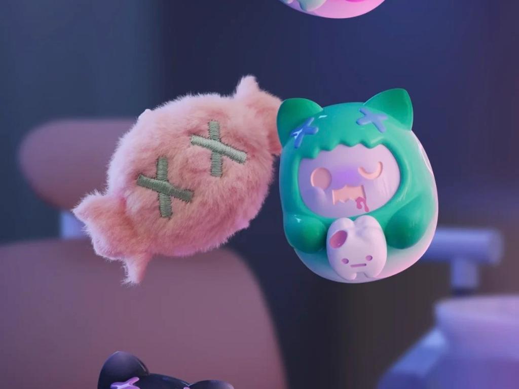 În stoc Căutare Unicorn ShinWoo Serie de Stickere Love Cutie Misterioasă Mini Urs Fantomă Accesorii Trendy Jucării Cadouri