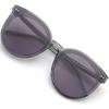 Eonadeoluteu Asian Fit Sunglasses Divine Horn-Rimmed Flat Lenses