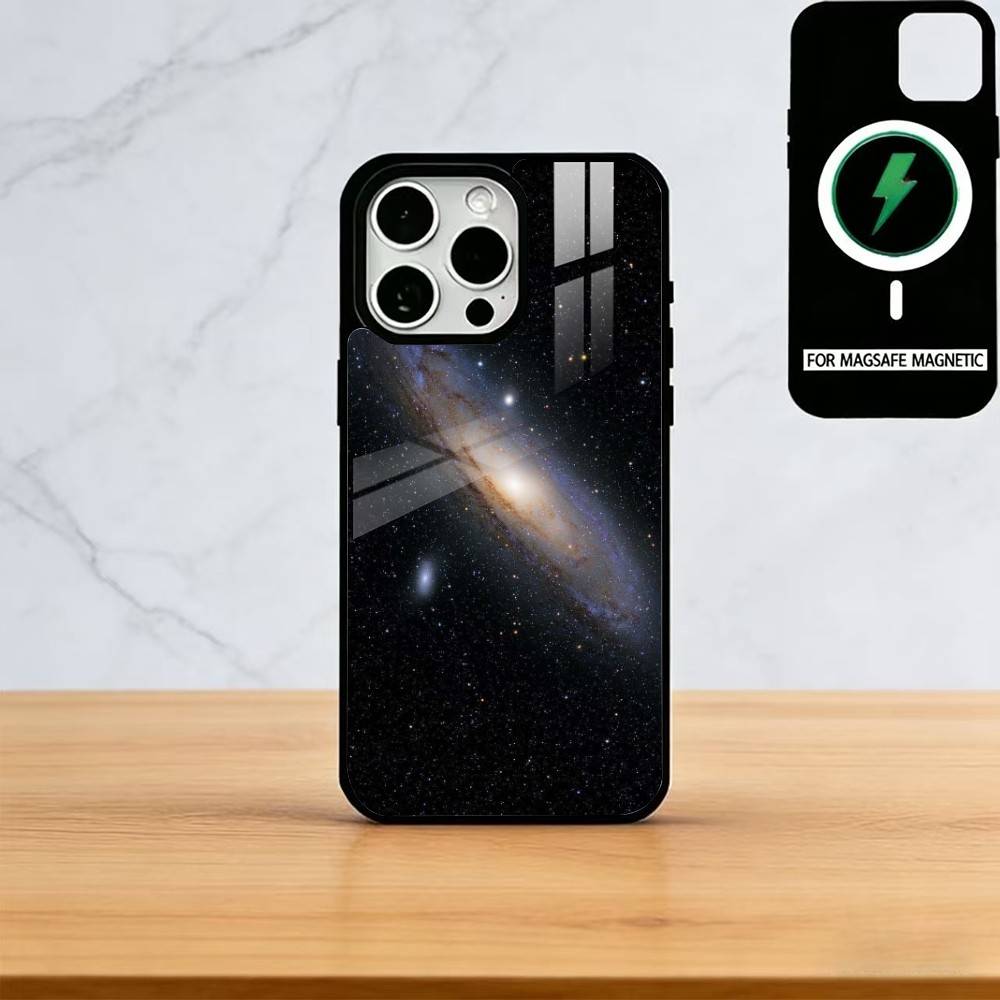 

Starry sky Black hole Phone Case For iPhone17,16,15,14,13,12,11 Plus,Pro Magnetic with Magsafe Wireless Charging iPhone11