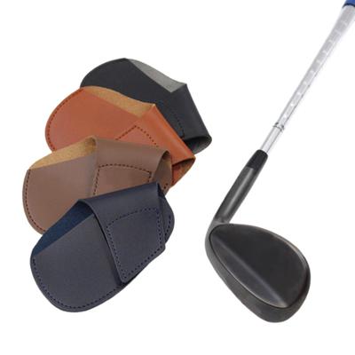 Golf Club Head Covers for Driver Fairway Wood Hybrids Faux Leather Golf Club Irons Wedge Cover for Golf Enthusiasts