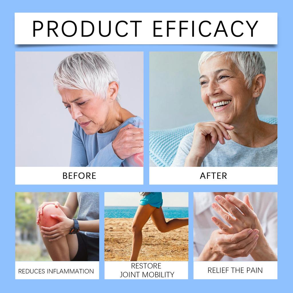 Joint Care Cream Nourishes Bones, Reduces Joint Pain And Muscle Discomfort. External Massage Cream Is Gentle And Soothing.