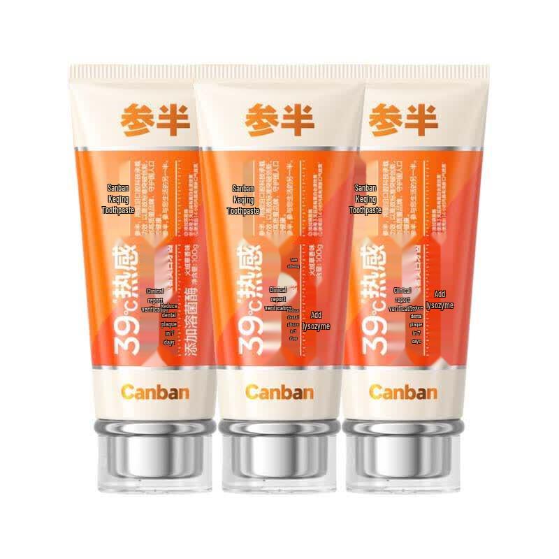 Canban Keqing Fireweed Whitening Toothpaste 3-Pack