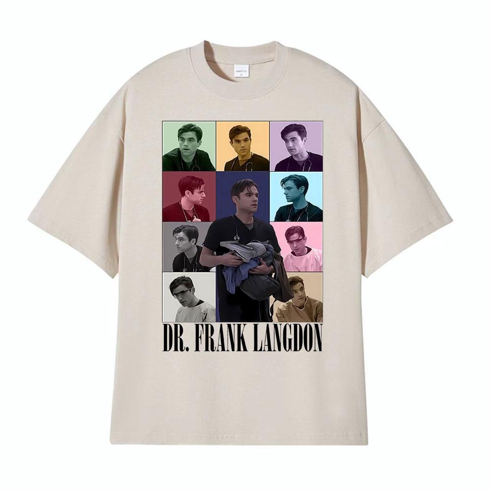 Dr Frank Langdon The Eras Tour T-Shirt Herren Damen Kleidung Heißer Verkauf Mode Übergroß Hohe Qualität T-Shirts Kurzarm T-Shirt