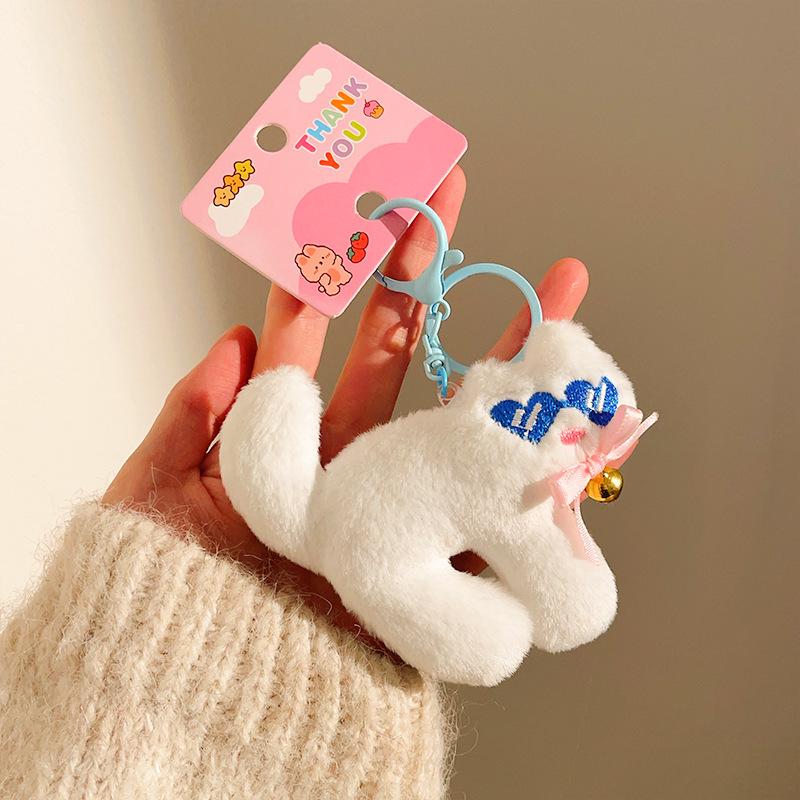 Plush Doll Keychain - Hugging Pendant Accessory