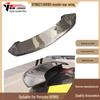 Compatible with 2019-2023 Porsche 911 (992) Turbo: Semi-Carbon Fiber Rear Wing Spoiler.