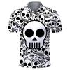 New Men's Summer POLO Shirt Men's Casual Short Sleeve Lapel T-Shirt D Printed Short Sleeve POLO