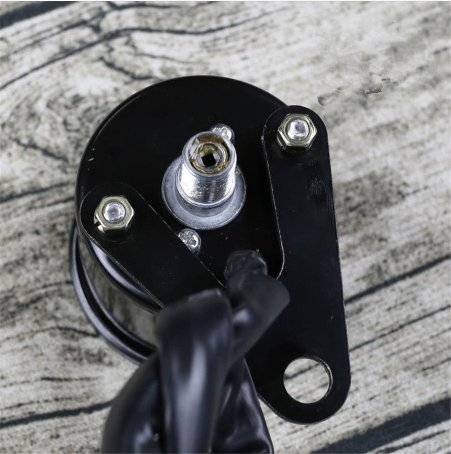 Universal Odometer Speedometer KM/H MPH For 12V Motorcycle Electromobile Boat