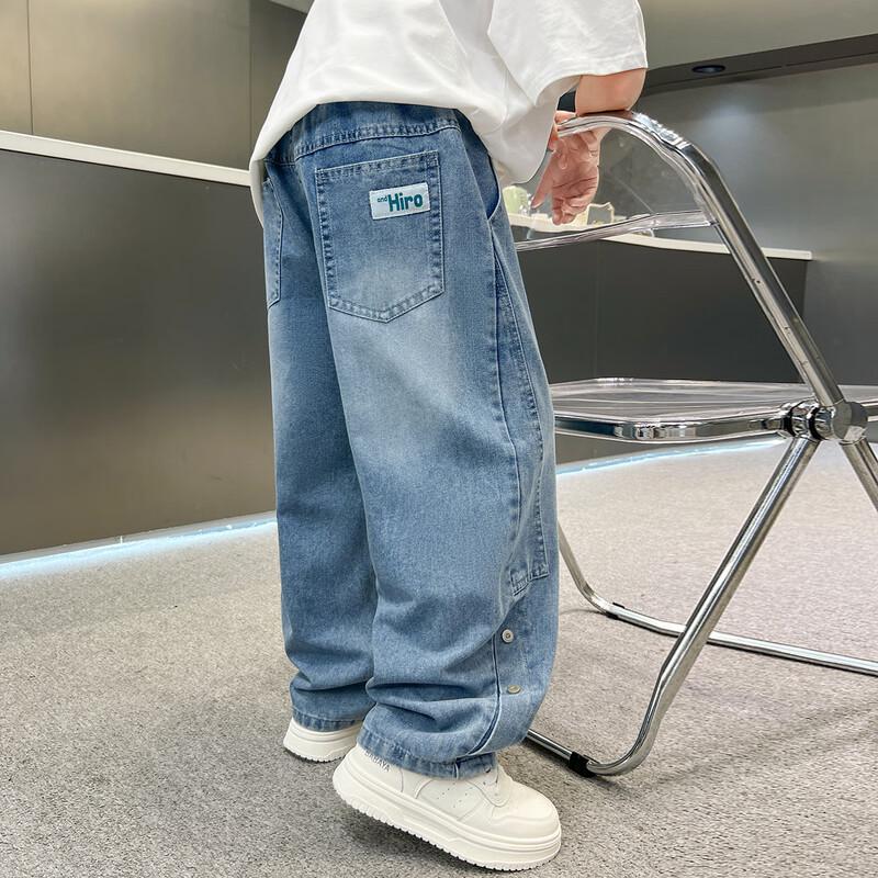 Mumuwu Jungen Jeans 2025 Frühling/Herbst Lockerer Schnitt