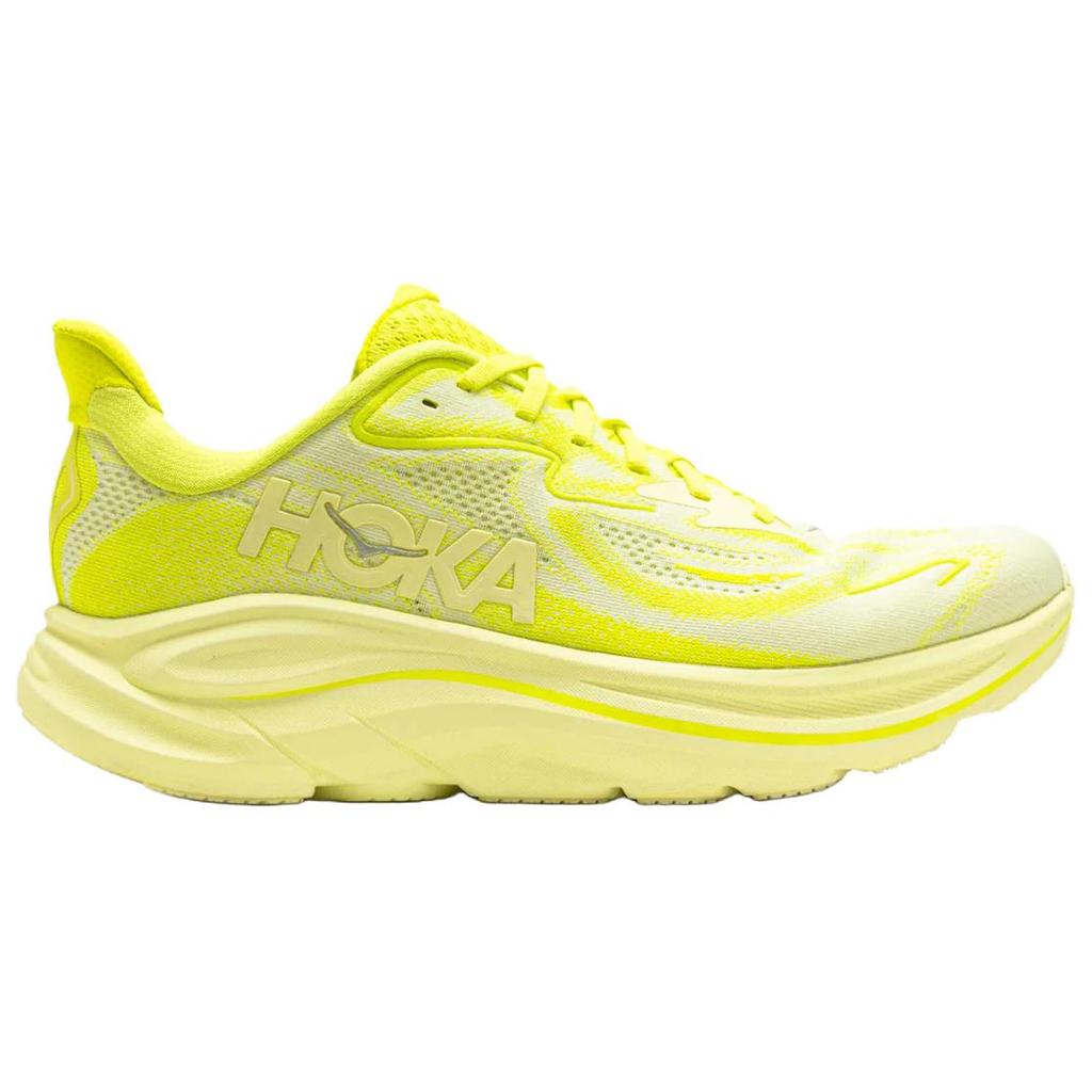 HOKA Clifton 10 Neon Citrus Men Sneakers Yellow Sunlight 1162030-NSS