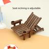 5Pcs Doll-House Miniature Swimming Pool Beach Chair Model Set Dollhouse Accessoy