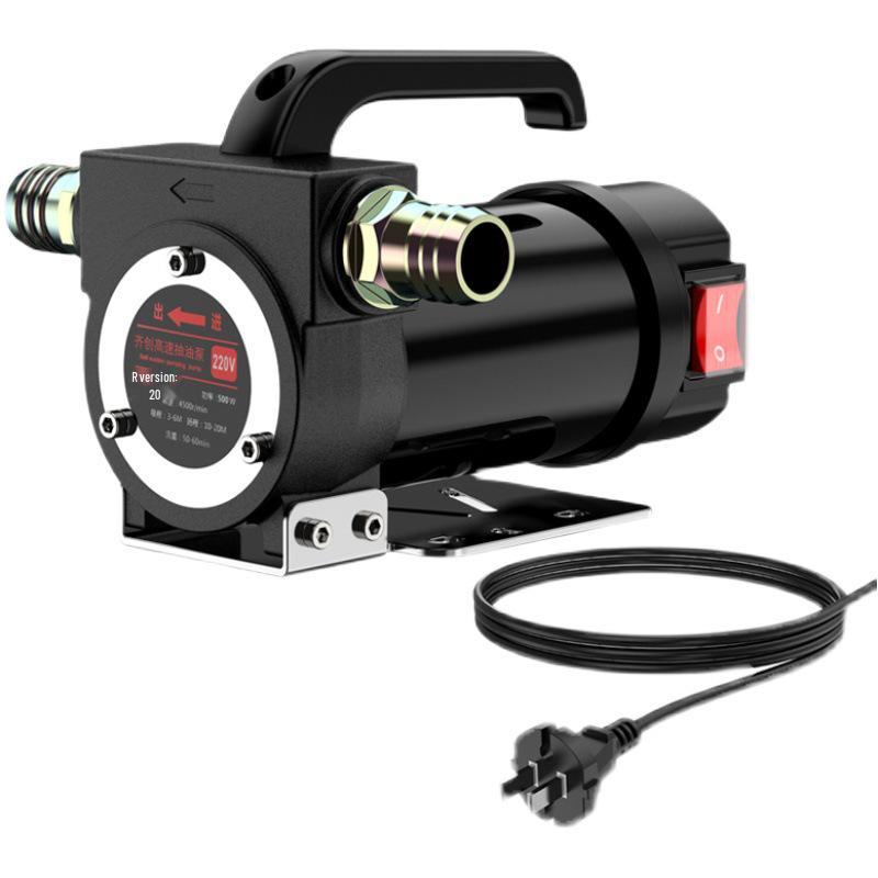 Electric Oil Extractor Pump - 12V/24V/220V Diesel Self-Priming Fuel Transfer Pump