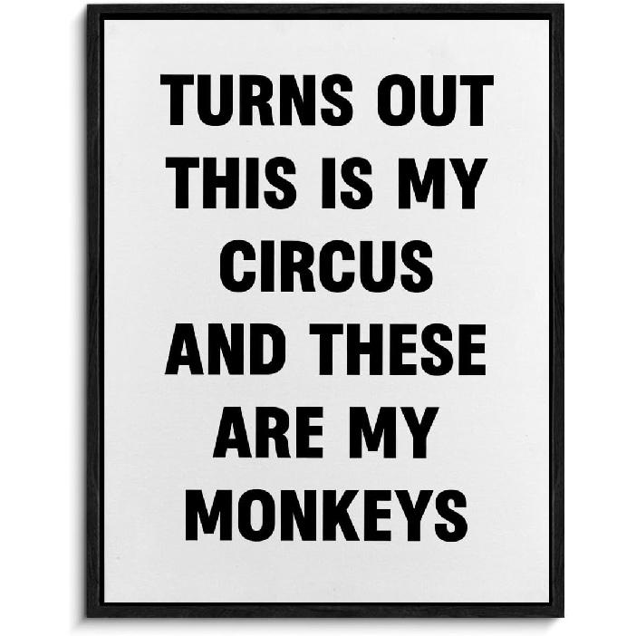 Funny Office Framed Canvas Wall Art Panic at the Desk-O Poster Print Wall Decor Mental Health Minimalist Painting Home Office Bedroom Decoration