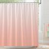 Square and Abstract Line Shower Curtain Geometric Patterns Simple Modern Polyester Fabric Bath Curtain with Hooks Bathroom Decor