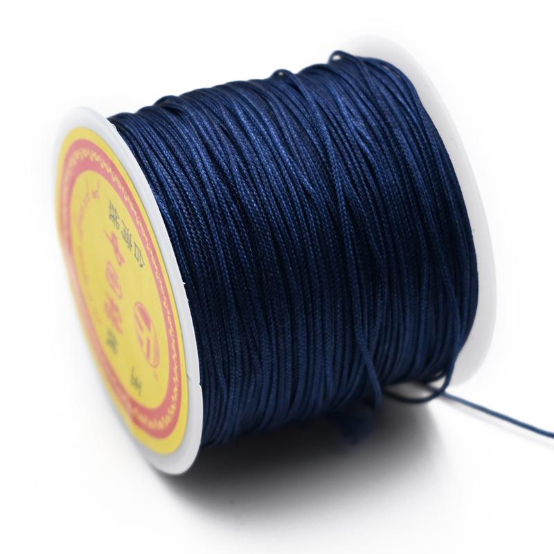 חוט ניילון 0.8 מ"מ חוט סיני קשר סיני חוט מקראמה צמיד שרשרת חוט שזור ל-DIY שרשרת שנדלה גדיל חרוזים יצירה