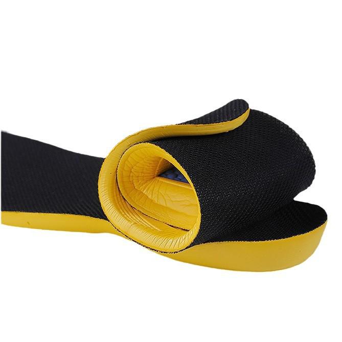 EVA Fotvalvsstöd Högelastiska Halkfria Stötdämpande Deodoriserande Inläggssulor för Löparskor (Unisex).