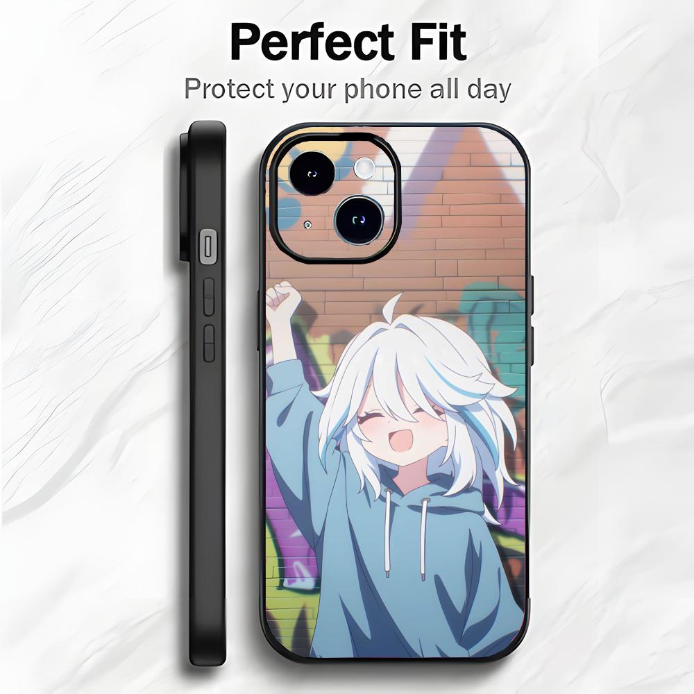 Genshin Impact Character Furina Phone Case Phone Case Soft Packaging Lightweight For iPhone17 16 15 14 13ProMax