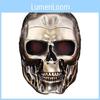 Halloween Terminator Maske Vollgesichts-Harz-Kostümmaske für Partys und Rollenspiele
