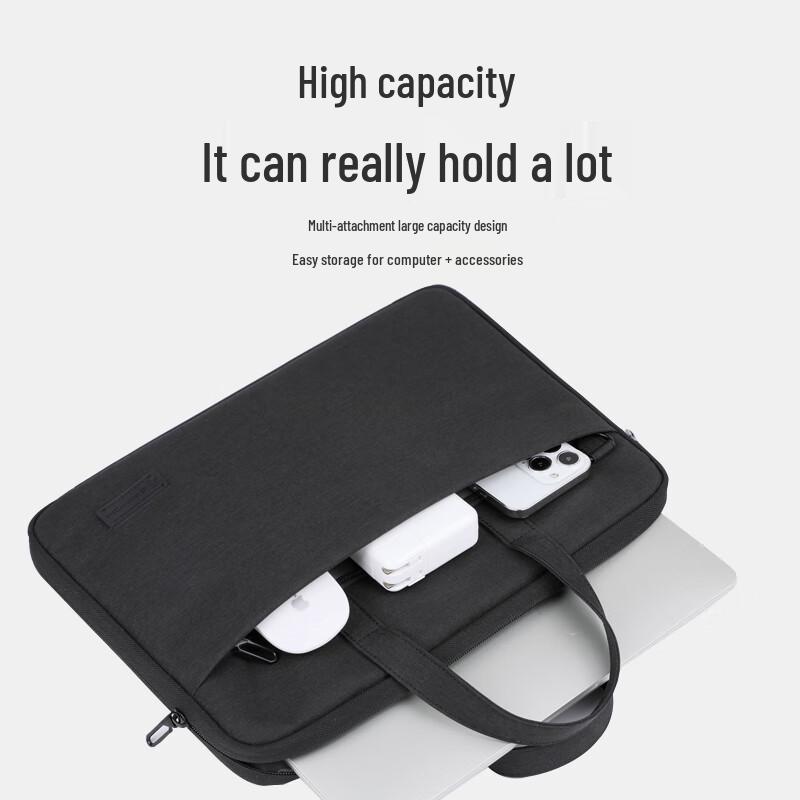 BRINCH Lightweight Business Laptop Tote Bag