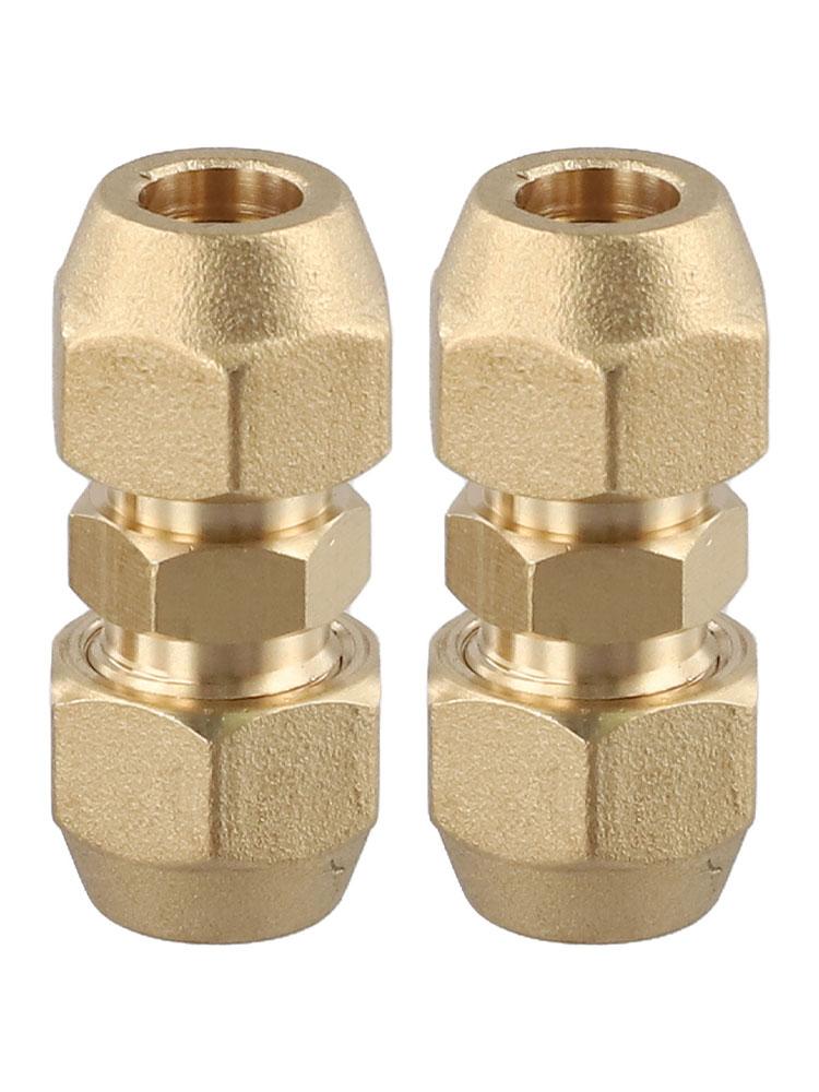Air Conditioning Fitting Tool Part Seamless Connection 1 2 1 4 Double Nipple Prevent Air Leaks Robust Connection