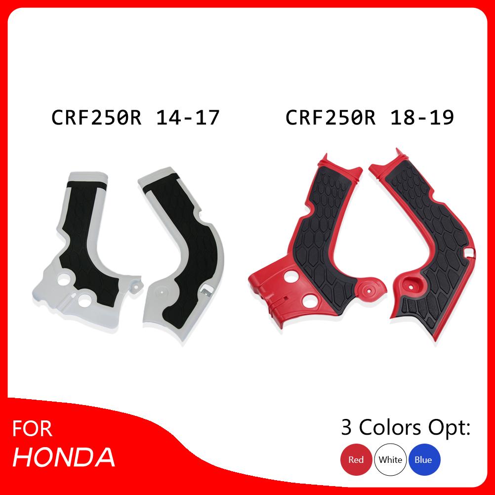 For HONDA 14-19 Frame Guard Motocross CRF250R CRF250RX CRF450R CRF300RX Motorcycle X-Grip Guard Plastic Cover