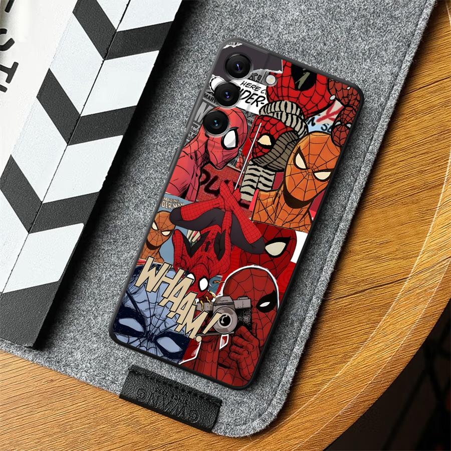 Cool Marvel Spider Man Case for Samsung Galaxy A57 A24 A37 A22 A32 A73 A51 A52 A36 A55 A23 A25 A53 A35 A26 Phone Cover A71 A72