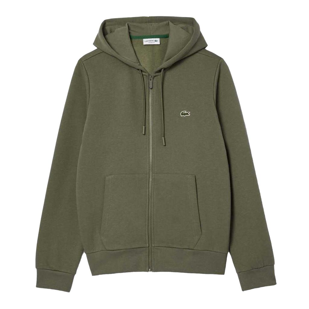 Lacoste Mens Fleece Full Zip Hoodie